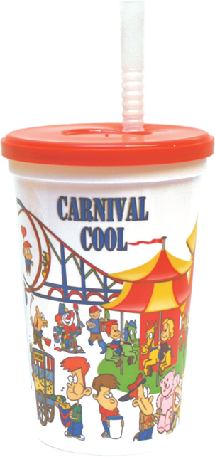 16 oz Carnival Cool Cup Souvenir