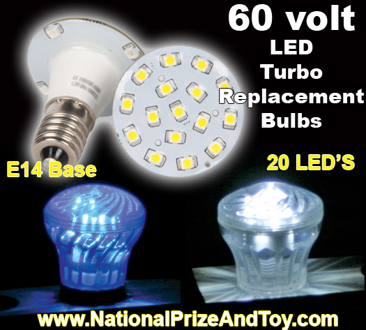 60v e14 base turbo bulb
