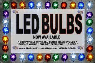 LED Bulbs Now Available !