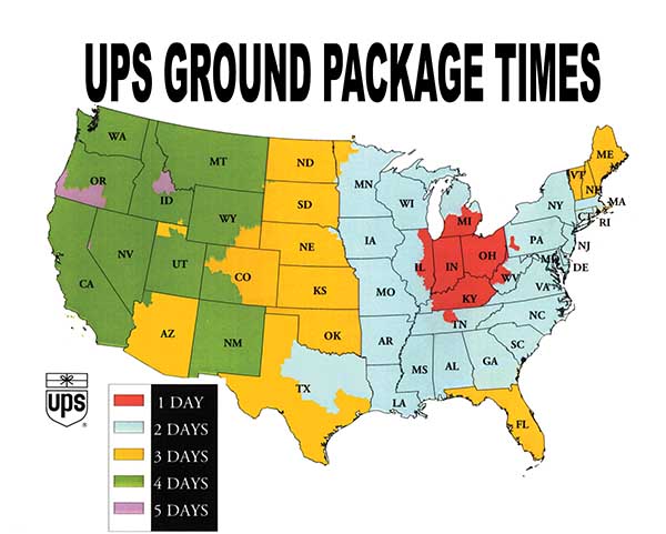 UPS Transit Times